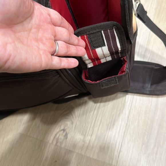 🧺 Picnic Time Striped Malibu Insulated Picnic Basket. Practically new! - Picture 5 of 13